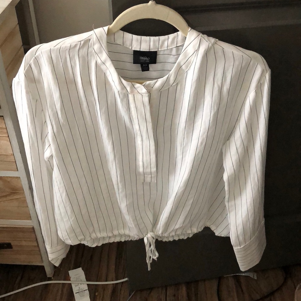 Striped lightweight blouse
